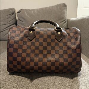 Checkered Brown Bag